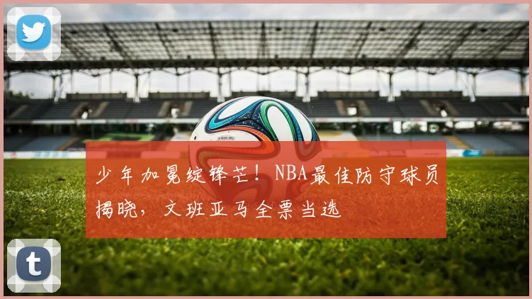 少年加冕绽锋芒！NBA最佳防守球员揭晓，文班亚马全票当选